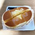 meruru9's cooksnap of when they made 市販チーズ蒸しパンが焼チーズケーキに♡.