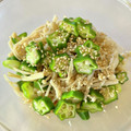 azbjbn's cooksnap of when they made オクラとえのきの和え物.