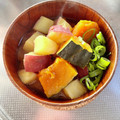 azbjbn's cooksnap of when they made かぼちゃとさつまいもみそ汁～ほんのり甘い.