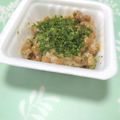 ぱふ's cooksnap of when they made 磯のあお粉♡香る納豆♬｡⁠*ﾟ⁠+.