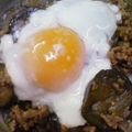 おかちゃんキッチン's cooksnap of when they made 茄子とひき肉の丼ぶり.