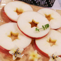 クックHG9V8Y☆'s cooksnap of when they made 母の不思議な梨林檎の剥き方可愛い飾り切り.