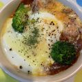 わたるんママ's cooksnap of when they made ☆残ったカレーで♪変身♪焼きチーズカレー.
