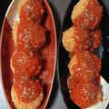 hidehono's cooksnap of when they made 簡単カプリチ○ーザ風ライスコロッケ.