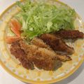 mahi03's cooksnap of when they made ホント簡単！刺身用鰹deフライ☆.