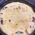 TAIkid's cooksnap of when they made 絶賛される濃厚豆乳ゴマ鍋！.
