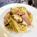 るきべる's cooksnap of when they made しいたけとベーコンのバターしょうゆパスタ.