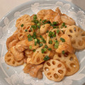 翔太ソ's cooksnap of when they made 鶏肉とれんこんの甘酢炒め.