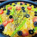 料理男子部🍻's cooksnap of when they made 鶏肉とミニトマトのフライパンパエリア.