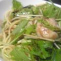 あっこたん★'s cooksnap of when they made ホタテと水菜の冷製パスタ・バルサミコ風味.