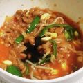 私市ビッキーズ津門巳's cooksnap of when they made “キムチ豆ナムル納豆ピーマン和え”.