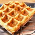 ricopin＊'s cooksnap of when they made HMで作るスタバ風アメリカンワッフル.