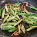 明日の風☆'s cooksnap of when they made お弁当に☆アスパラと桜エビ炒め.
