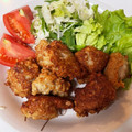 たかう〜's cooksnap of when they made れんこんと鶏ひき肉のふわふわ揚げ.
