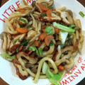 ゆか☆猫's cooksnap of when they made ちくわのあっさり和風焼きうどん.