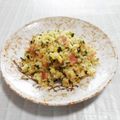 ＠迷子＠'s cooksnap of when they made ニラとベーコンのチャーハン♪.