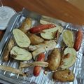 donuts★'s cooksnap of when they made オーブン料理☆ポテトとソーセージのグリル.