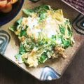 ふか谷's cooksnap of when they made セロリの葉っぱが美味しい卵料理　中華風.