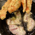 アリエちゃん's cooksnap of when they made 柔らか鶏むね肉の天ぷら。磯辺揚げ★とり天.