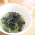 みるく茶's cooksnap of when they made 小松菜と海苔の味噌汁.