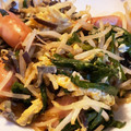 とらおマミー's cooksnap of when they made ウインナーともやしとキクラゲの卵炒め.
