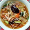 花時計咲いた's cooksnap of when they made 市販の醤油ラーメンで☆あんかけラーメン.