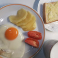 pakoyoko♪'s cooksnap of when they made 毎朝失敗しない♡目玉焼き・ベーコンエッグ.