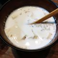 ばたみそーぱん☆'s cooksnap of when they made 3分レシピ☆とろとろ豆腐の牛乳スープ.