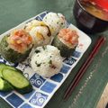 料理好きのᎯ♡'s cooksnap of when they made おつまみ☆ごま油が合う◎ネギトロのり巻き.