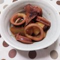 ﾁｲﾁｬﾝﾏﾏ's cooksnap of when they made 大根といかのべっこう煮.
