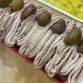 anchan0729's cooksnap of when they made ⁂チョコレートのモンブランロール⁂.