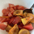 クックWY7LOV☆'s cooksnap of when they made ☆トマトと柿のイタリアンサラダ☆.