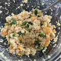 ★みーちゃんママ★'s cooksnap of when they made 柿の白和え.