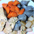 クックEJ5CQ0☆'s cooksnap of when they made こんにゃくとがんもとにんじんの煮物.
