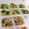 mahorou's cooksnap of when they made お弁当に♪小松菜コーンバター醤油！冷凍.