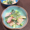 ちょ〜☆'s cooksnap of when they made 小松菜のわさびマヨ和え.