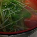 あゆたっくん's cooksnap of when they made 色鮮やか！トマトと豆苗の味噌汁.