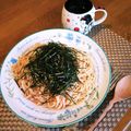 chakulan's cooksnap of when they made 超簡単de美味しい明太子パスタ.