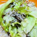 にこぱん☻'s cooksnap of when they made 【農家のレシピ】レタスとしらすのサラダ.