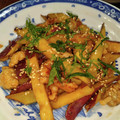 Mie（みぃ）'s cooksnap of when they made すぐできる！さつまいもと豚肉の甘辛炒め.