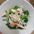 sato1217's cooksnap of when they made ほうれん草とカニカマのナムル.