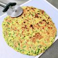 かわゆう1211's cooksnap of when they made おからパウダーとサイリウム入り☆ネギ焼き.