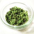 クックR9677A☆'s cooksnap of when they made 穂紫蘇・紫蘇の実の塩漬け.