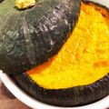 犬魔叉's cooksnap of when they made まるごとかぼちゃの焼きプリン.
