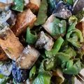 chihiroman's cooksnap of when they made 厚揚げでヘルシー！なすとピーマンの鍋しぎ.