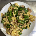 ちゃーりーVH's cooksnap of when they made ☼四角豆（うりずん）とツナの卵炒め.