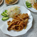 みちゃこmisako's cooksnap of when they made キノコでカサ増し！豚こまの生姜焼き.