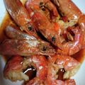 えみ三世＠休眠弦's cooksnap of when they made 簡単！アルゼンチン赤海老DE紹興酒蒸し♪.