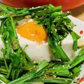 seacomet's cooksnap of when they made 簡単おつまみ◎にらたま冷奴.