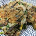 れおもらいむいっくん's cooksnap of when they made mニラと豚ひき肉の簡単チヂミ.
